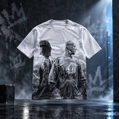 Tataloo tshirt hoody dors